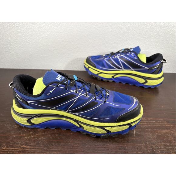 Hoka One One Men’s 12.5 Mafate Speed Blue 30109 030 BLIB Kiko RARE Free Shipping main image 5